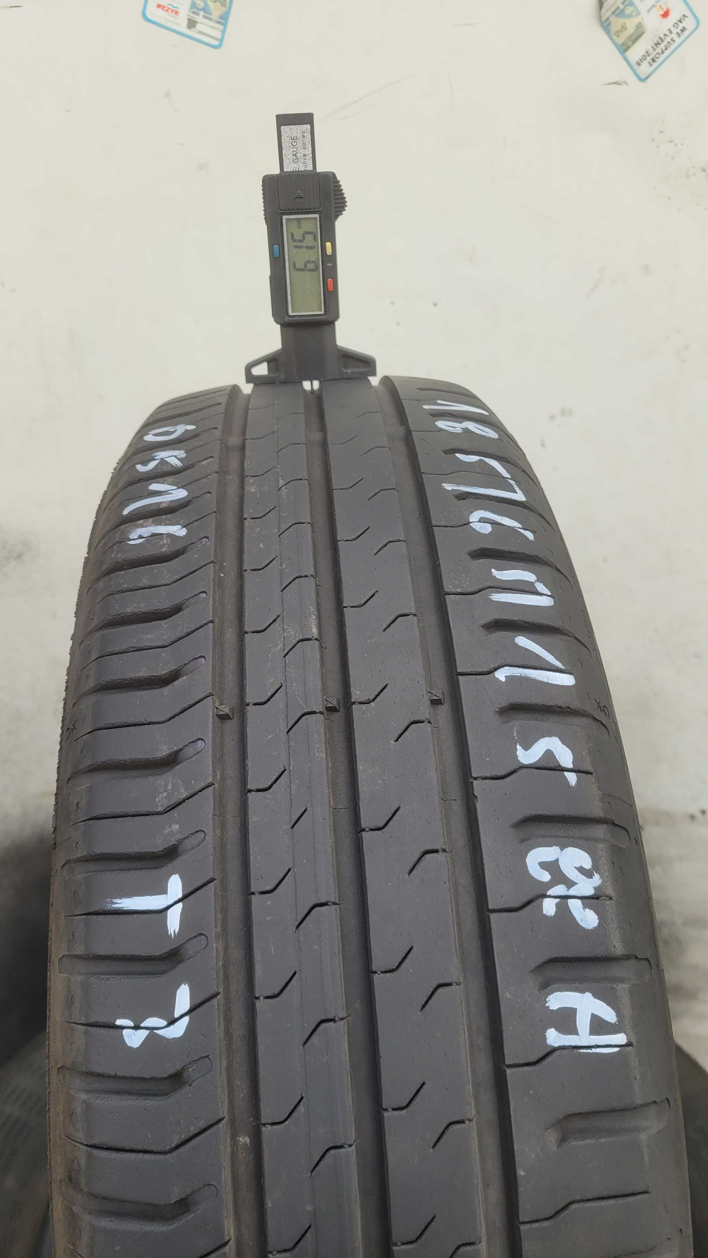 185/65/15 Continental Conti Eco Contact 5  6mm 2016r 4szt