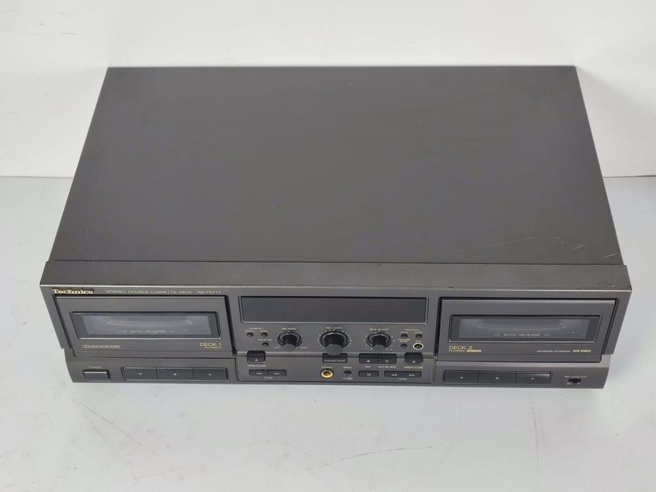 Technics RS TR 777 Wysoki model magnetofon Deck auto reverse 2 kieszen