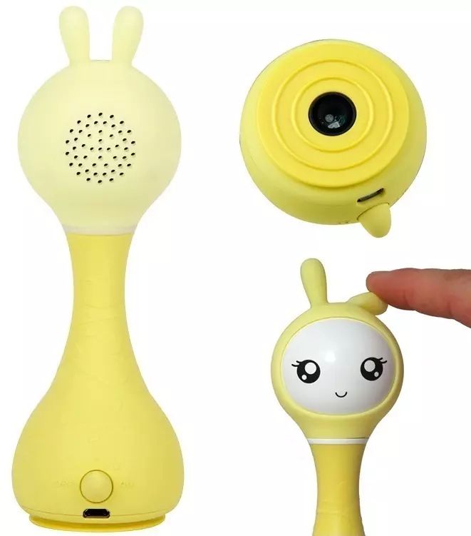 Alilo. Króliczek Smarty Bunny, żółty