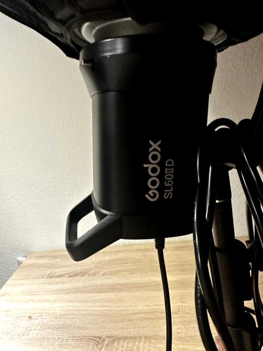 Lampa Godox SL60IID + statyw 260T + softbox Prostuff 90 cm – jak nowe