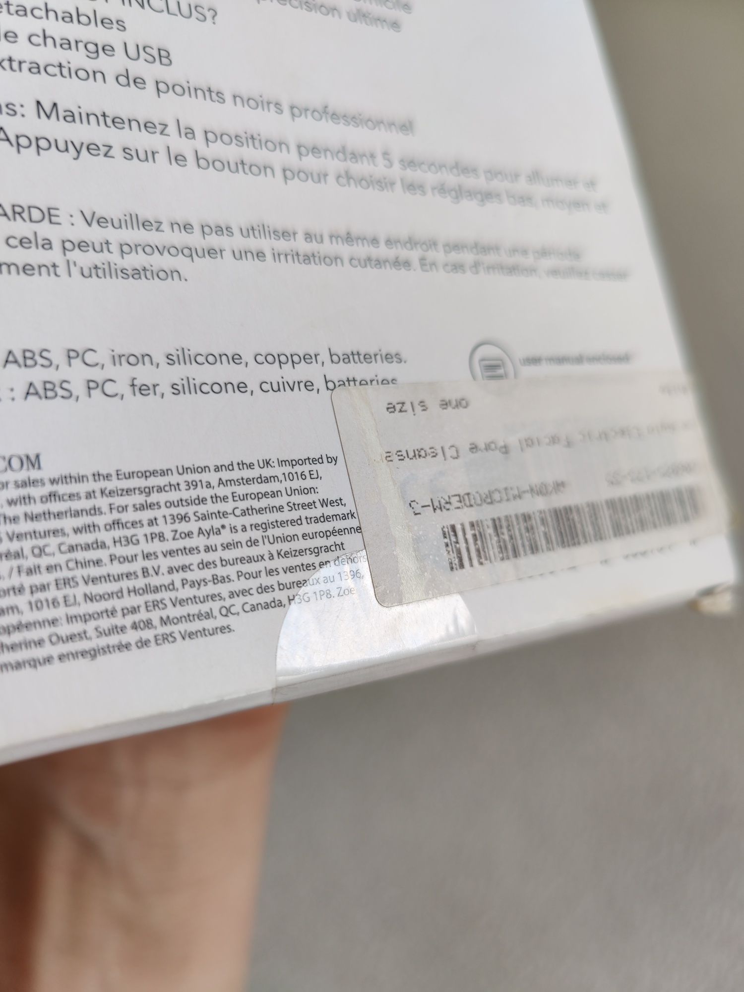 Nowe Zoë Ayla Blemish Extractor Tool urządzenie do oczyszczania twarzy