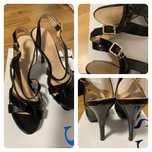 Sandały czarne Guess 38