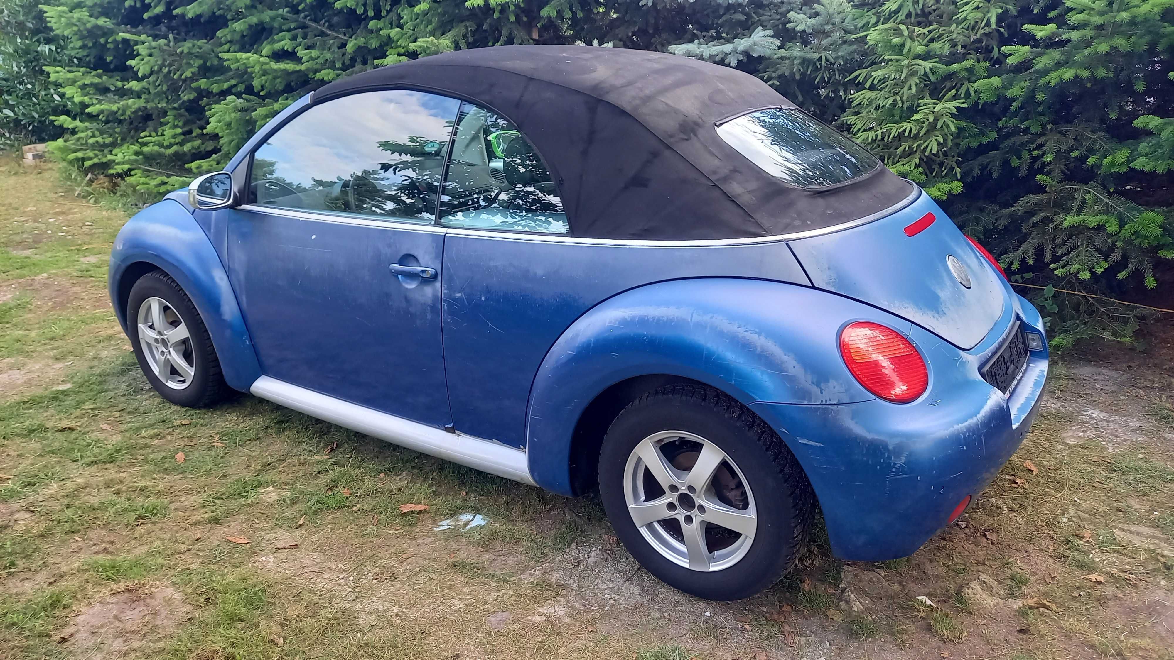 VW New Beetle cabrio 1.6 MPi benzyna Klima