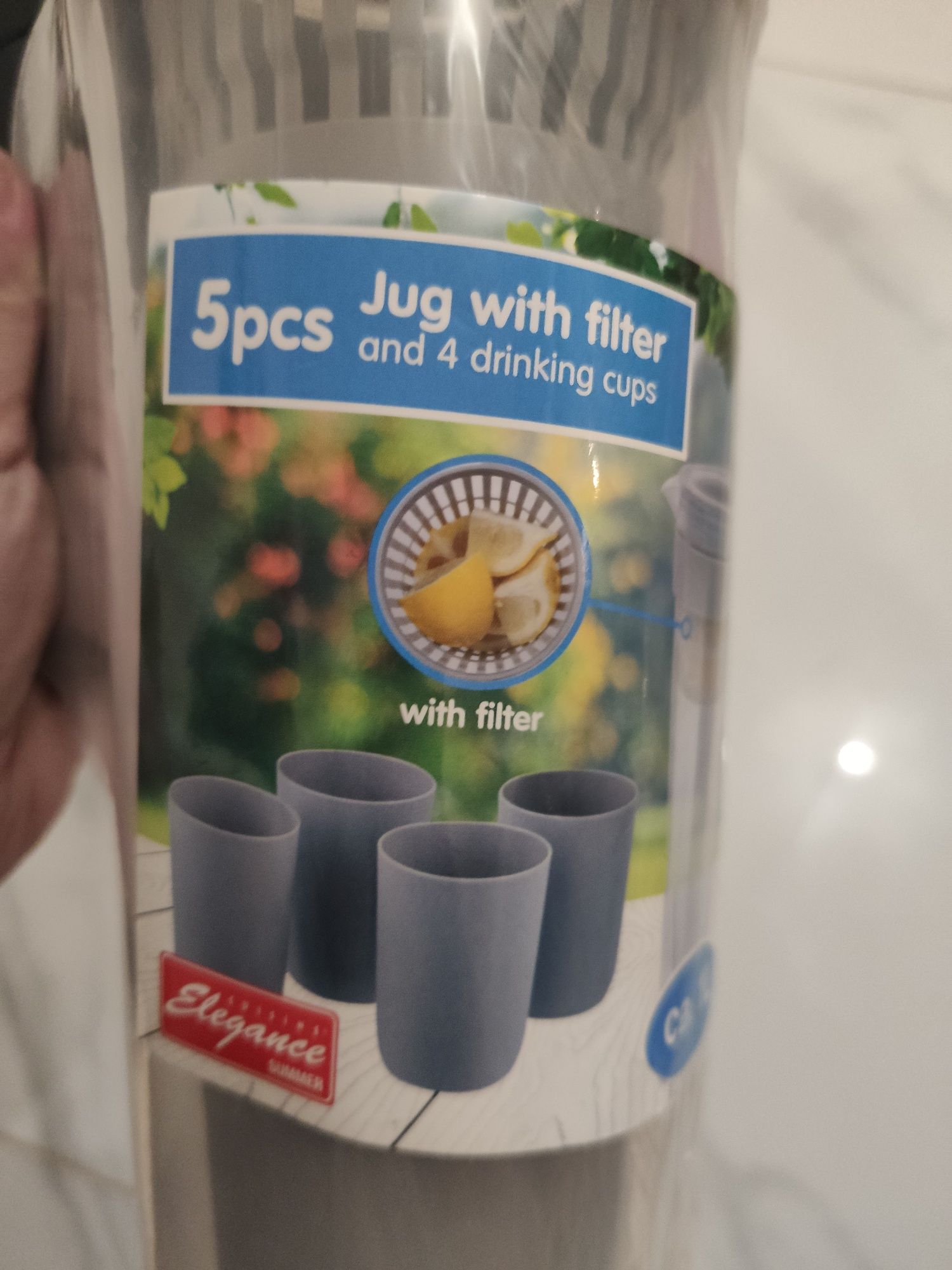 2 xDzbanek plastikowy na wodę