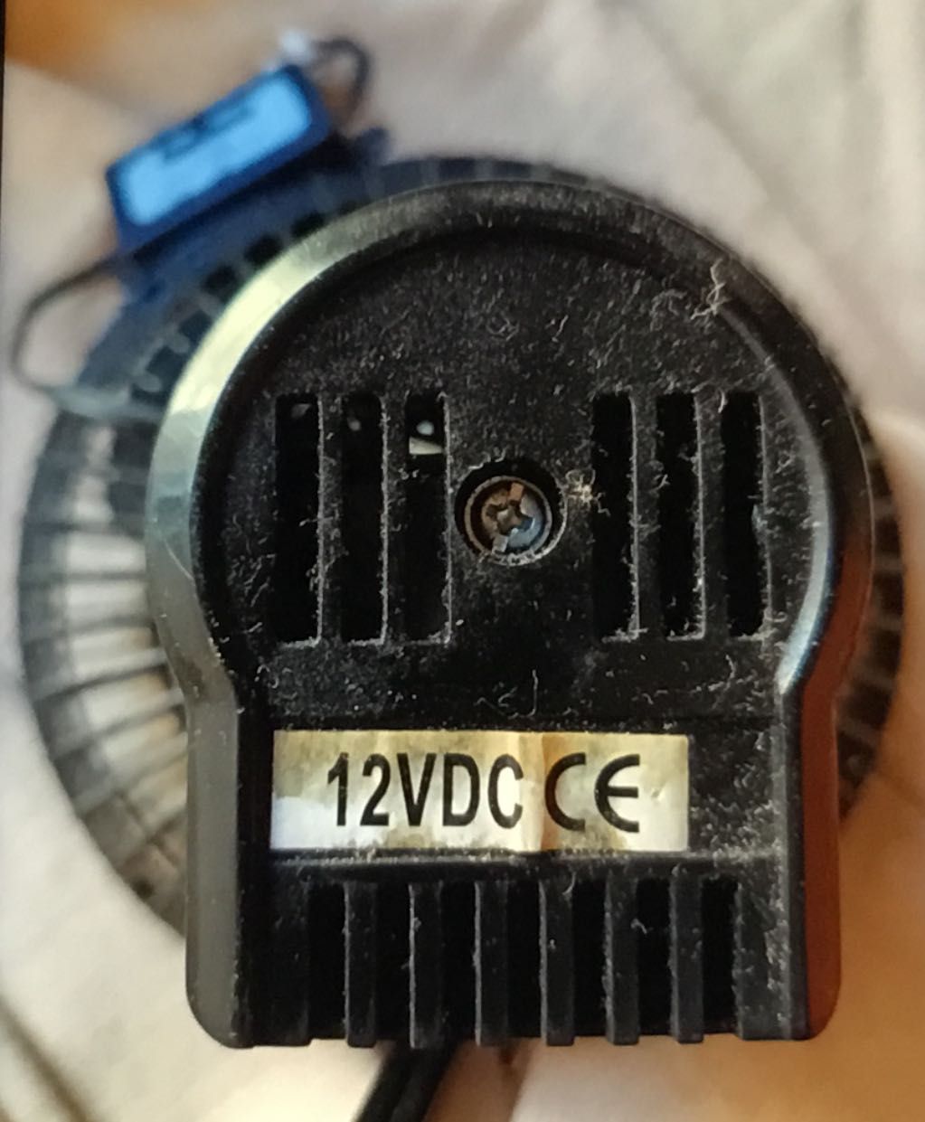 Ventoinha 12 v para caravana