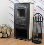 Новый камин-печь Blist ZAR Gray — за 12 000 грн! Обогревает до 90 м²
