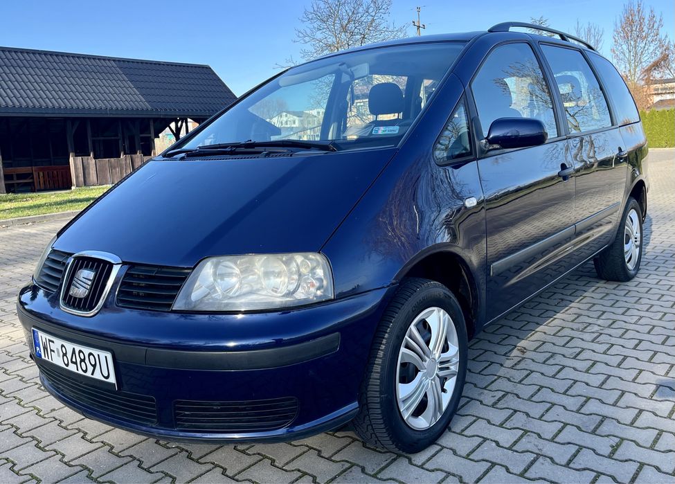 Seat Alhambra 2.0 MPI !!! benzyna + LPG !!! 115 KM !!! 7-osobowy
