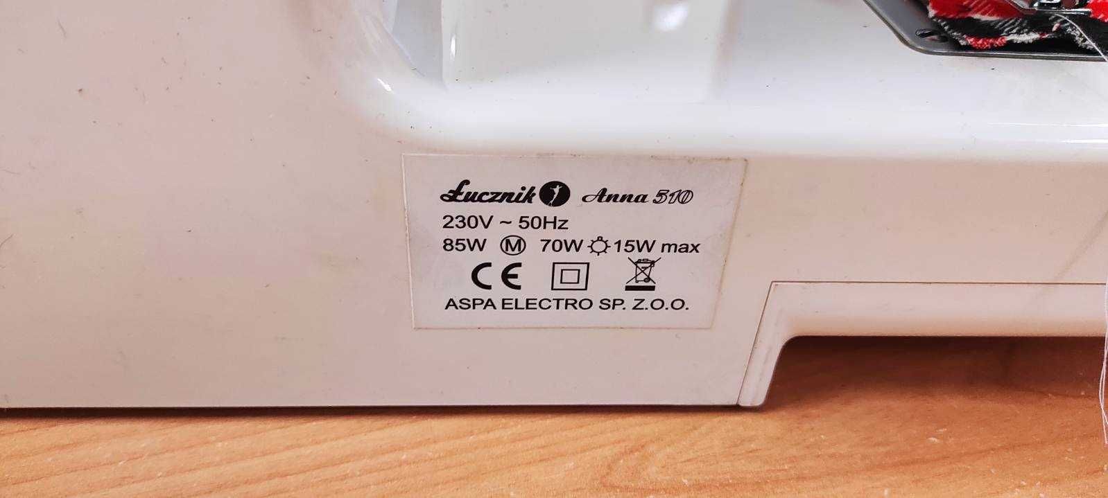 Maszyna do szycia Łucznik Anna 510