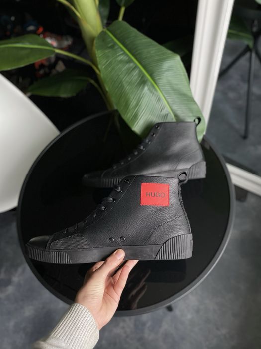 Оригінал! Високі кросівки HUGO Zero Hito. Як нові! Розмір 45