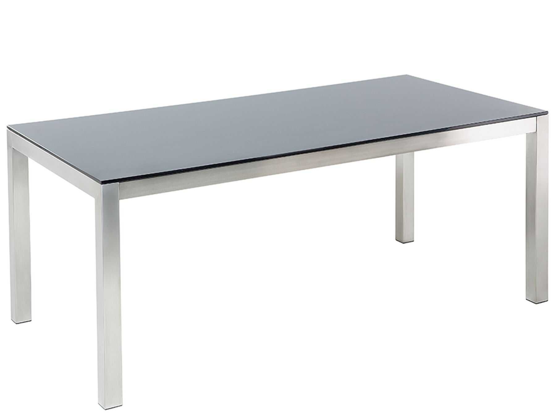 Mesa metalica com vidro