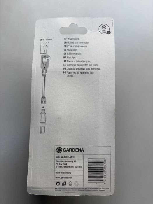 Ligação universal para torneiras