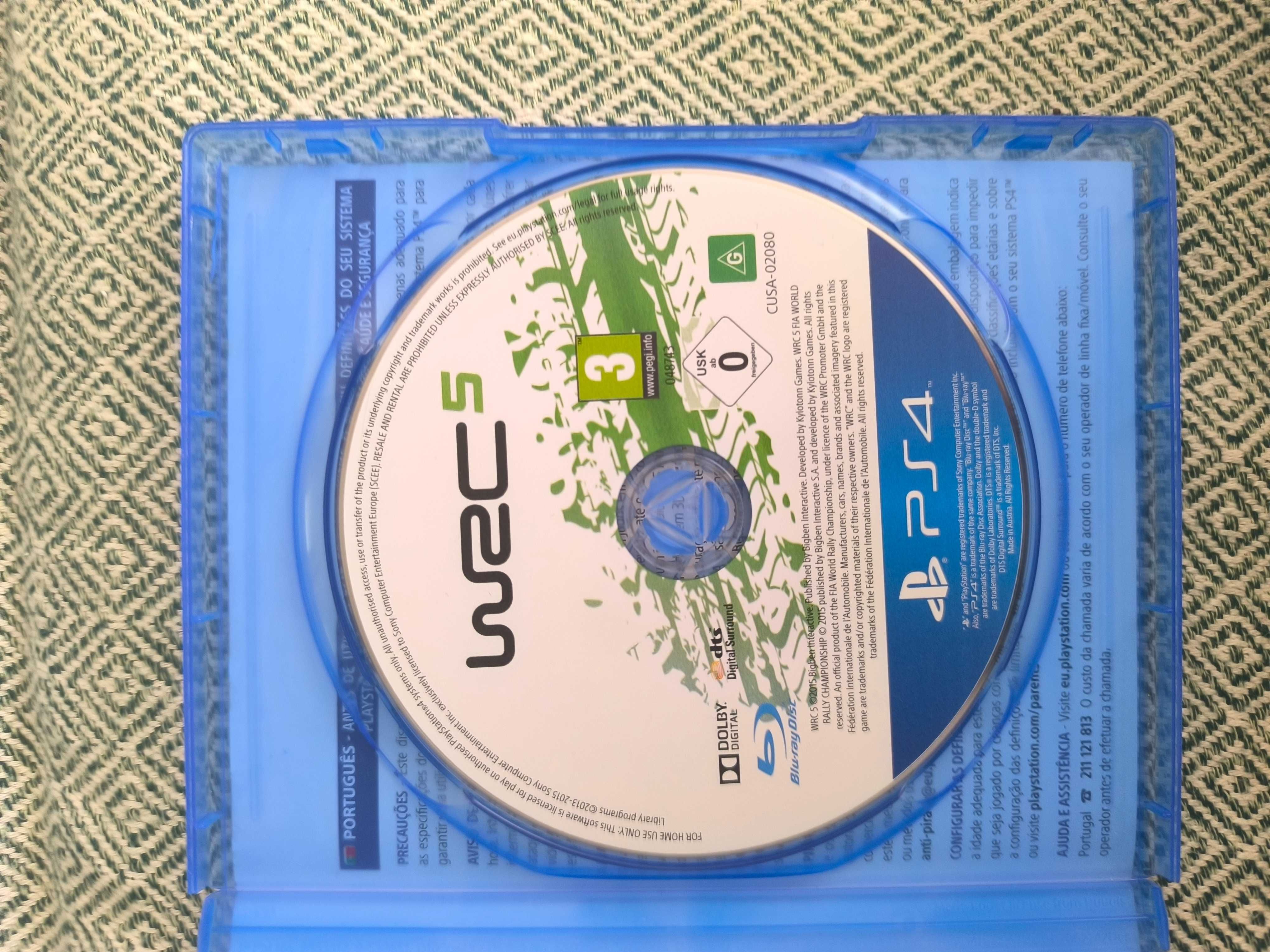 Jogo PlayStation4 WRC 5
