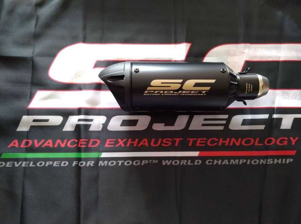 SC PROJECT - replica- ponteira de escape moto varios modelos