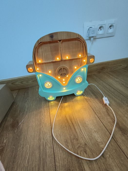 Lampka little lights van turkusowy