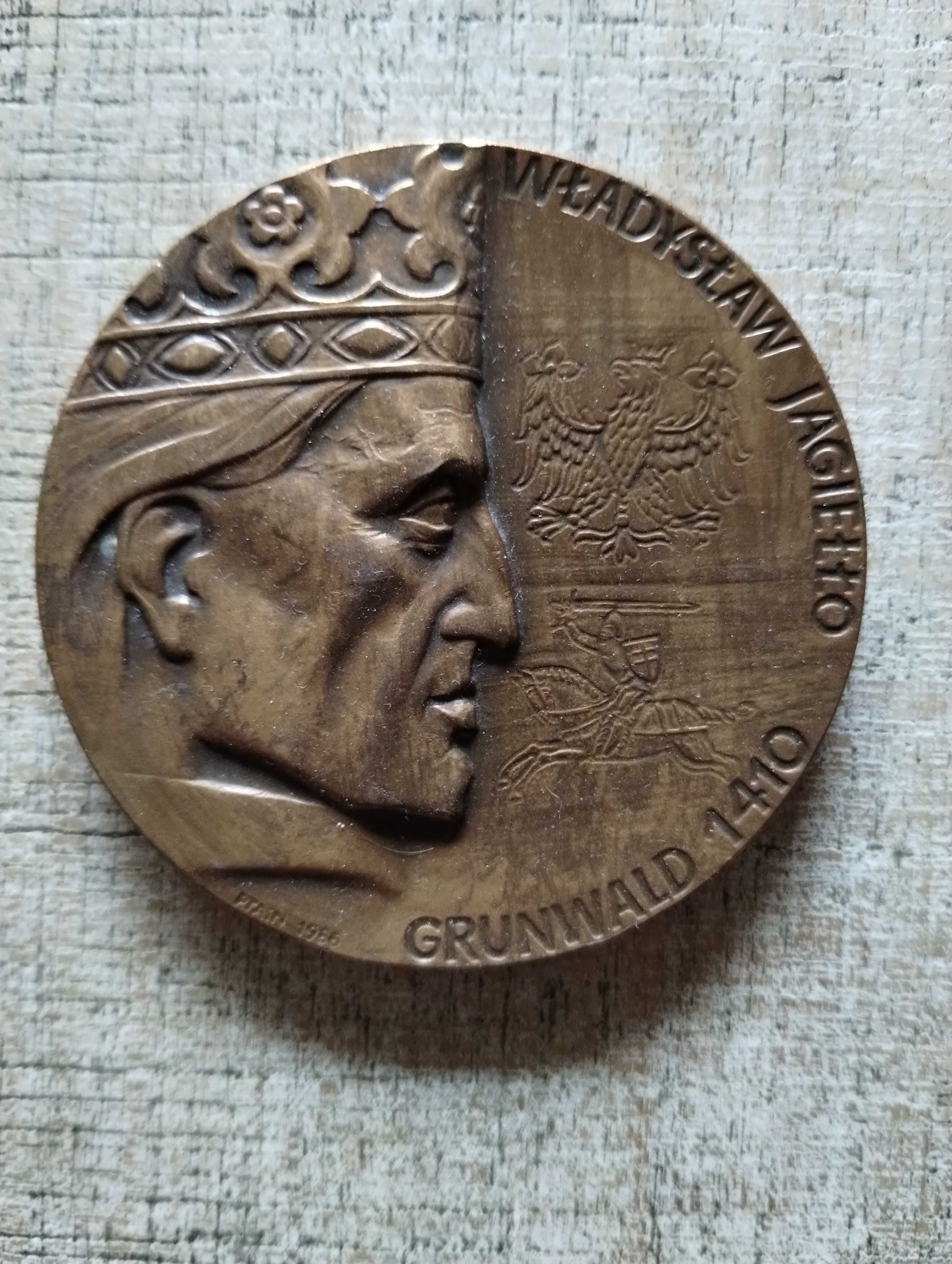Medal kolekcjonerski - Władysław Jagiełło Grunwald 1410