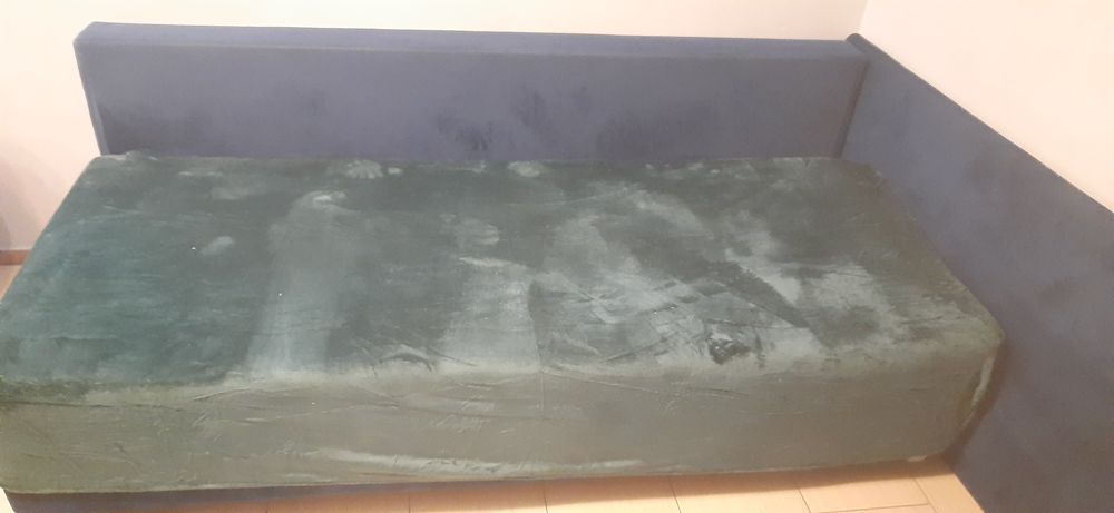 Sofa rozkladana welur
