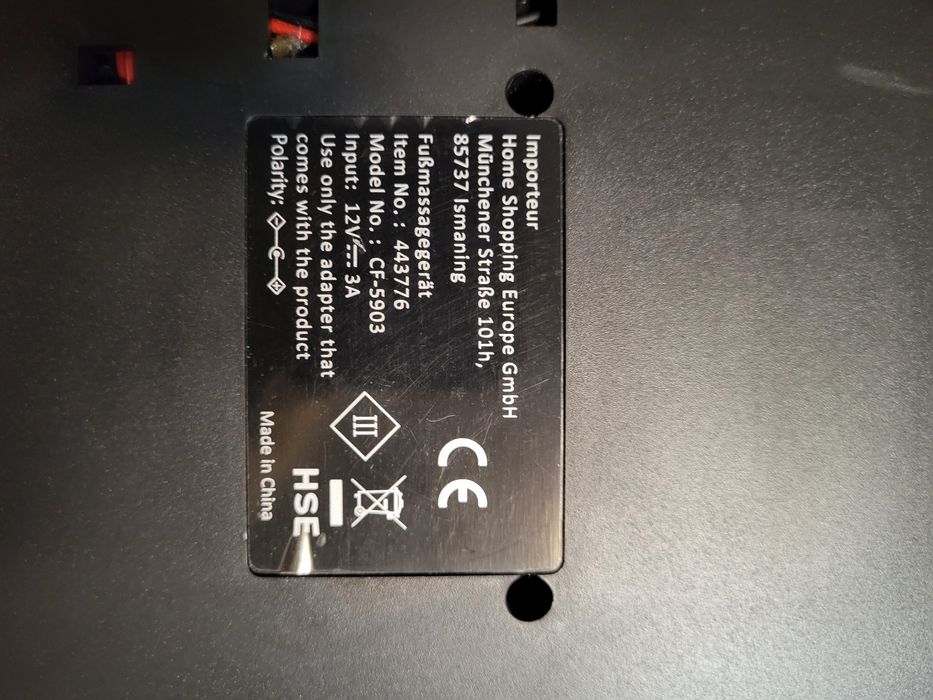 Masażer shiatsu do stóp z podrzewaniem