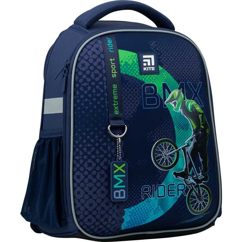 Акція. Рюкзак шкільний каркасний бренд Kite BMX для хлопчика в 1-4клас