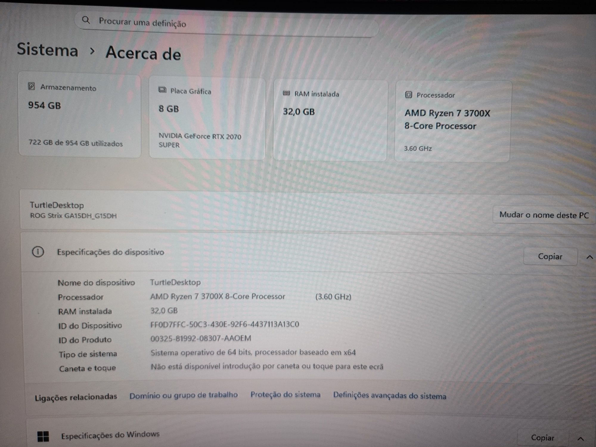 Asus Rog Strix GA15DH G15Dh