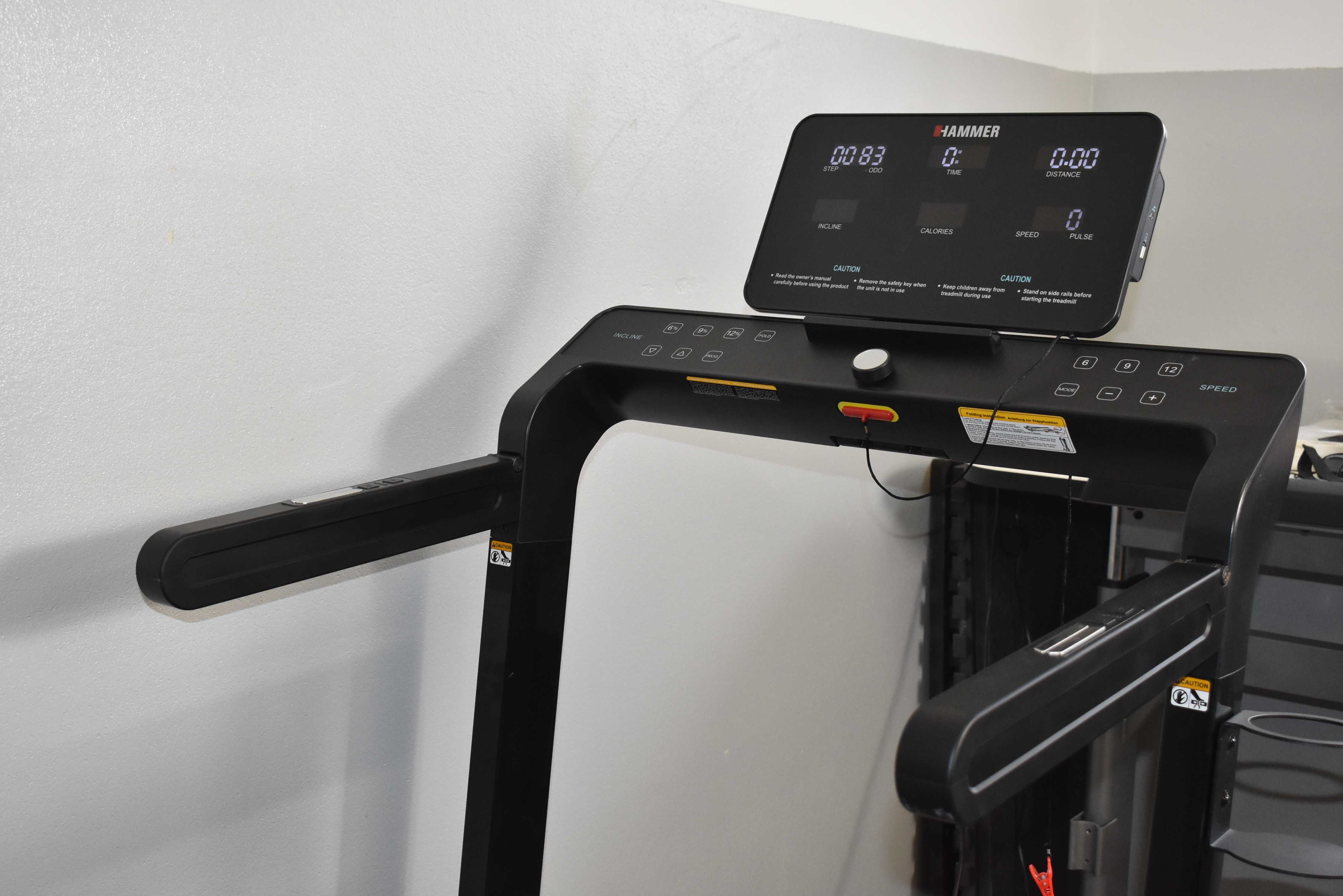 HAMMER Q. VADIS 3.0 bieżnia składana 130kg Zwift i Kinomap WYSYŁKA!!