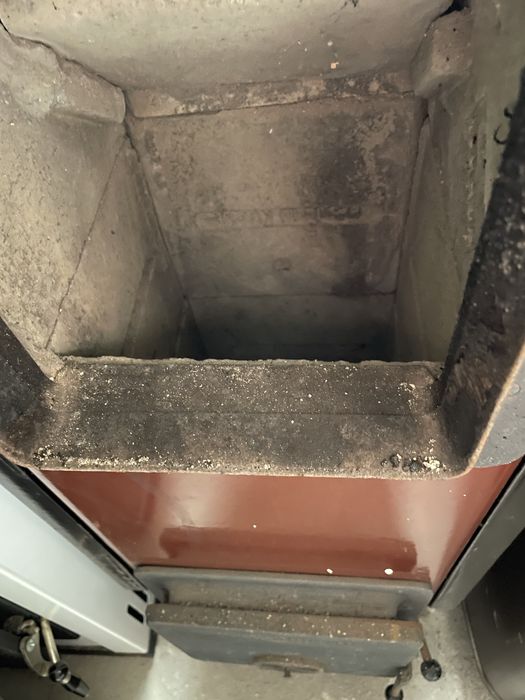 Piec piecyk z szamotem Koza drewno wegiel 5KW