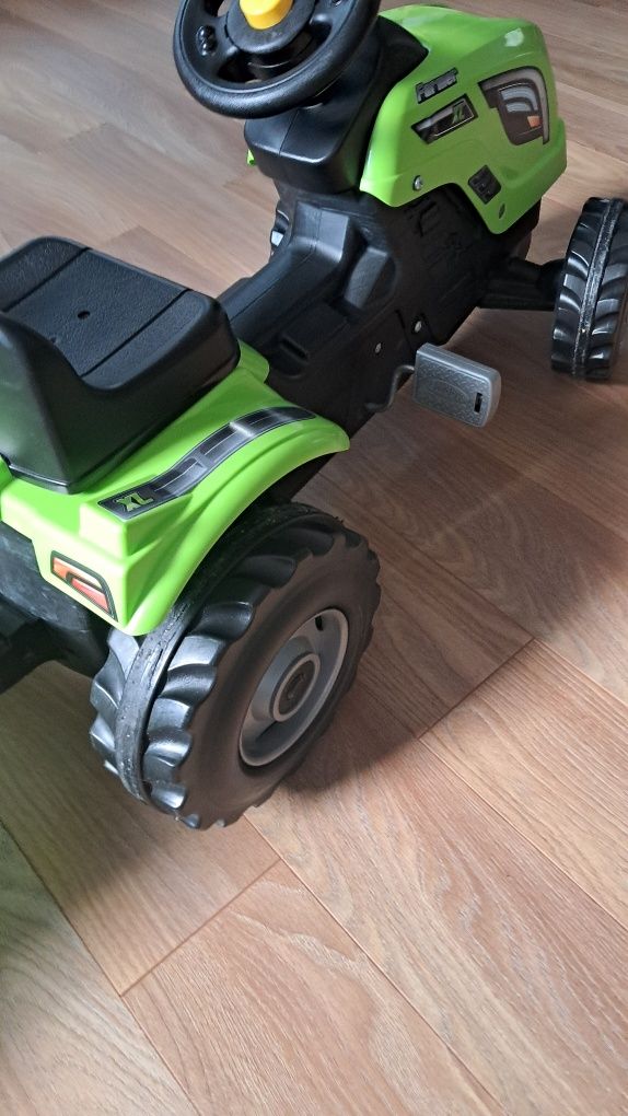Traktor na Pedały Zabawka dla Dzieci z Przyczepą Przyczepa XL Smoby