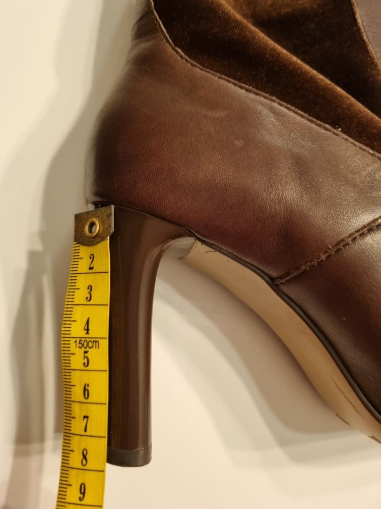 Buty damskie Caprice  skóra, zamsz rozm 37,5