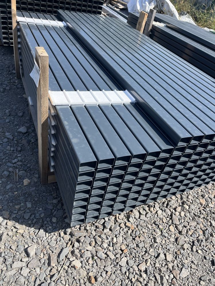 Słupki ogrodzeniowe 60x40x1.2 – ocynk + malowanie proszkowe