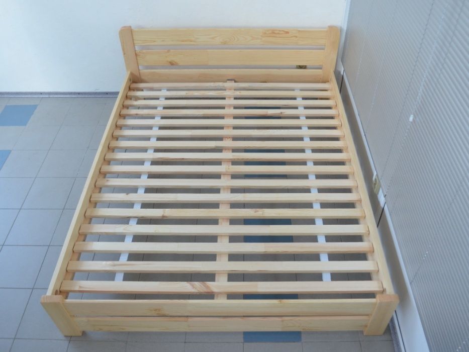 Кровать Двуспальная Деревянная Рич 140х200. Кровать из дерева.