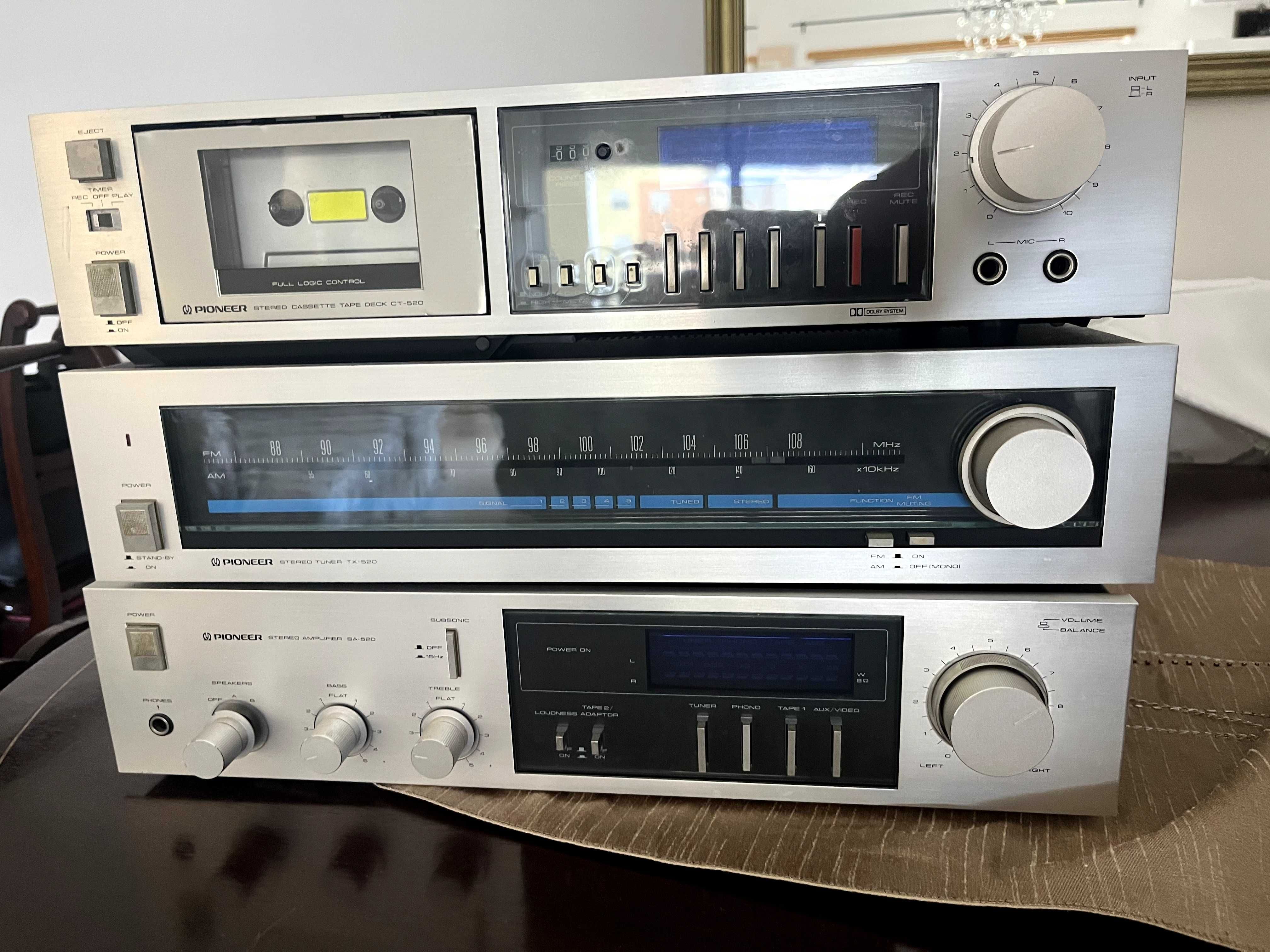 VINTAGE Pioneer Stereo Set ( For Collectors )