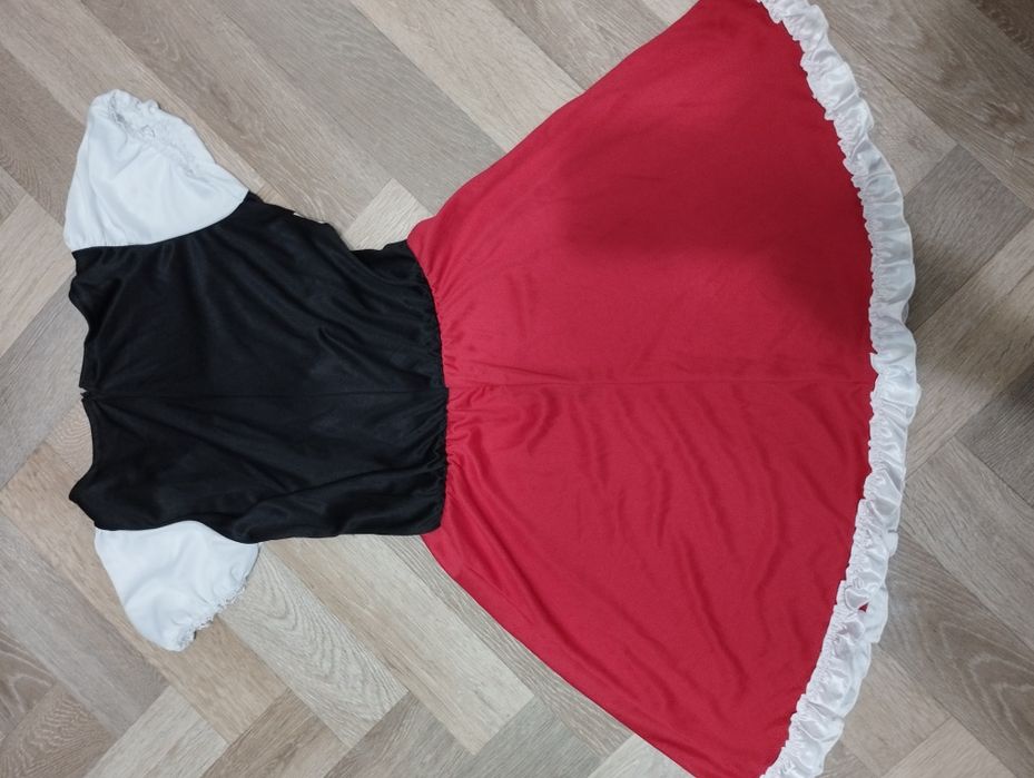 Женский карнавальный костюм Красная шапочка р.S