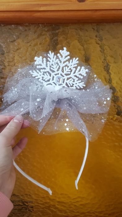 Обруч, сніжинка, обідок дитячий