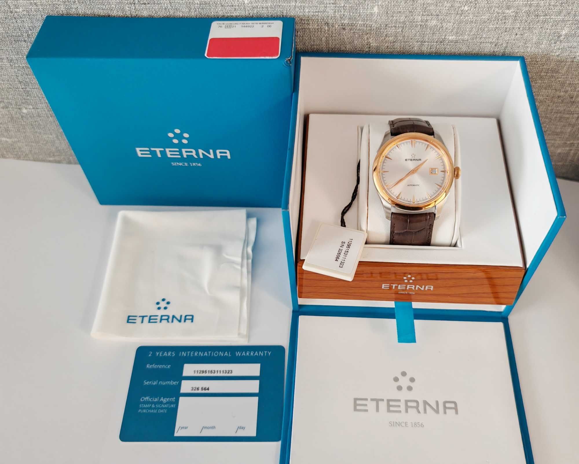 Чоловічий годинник Eterna Matic Automatic 41.5 mm Swiss made