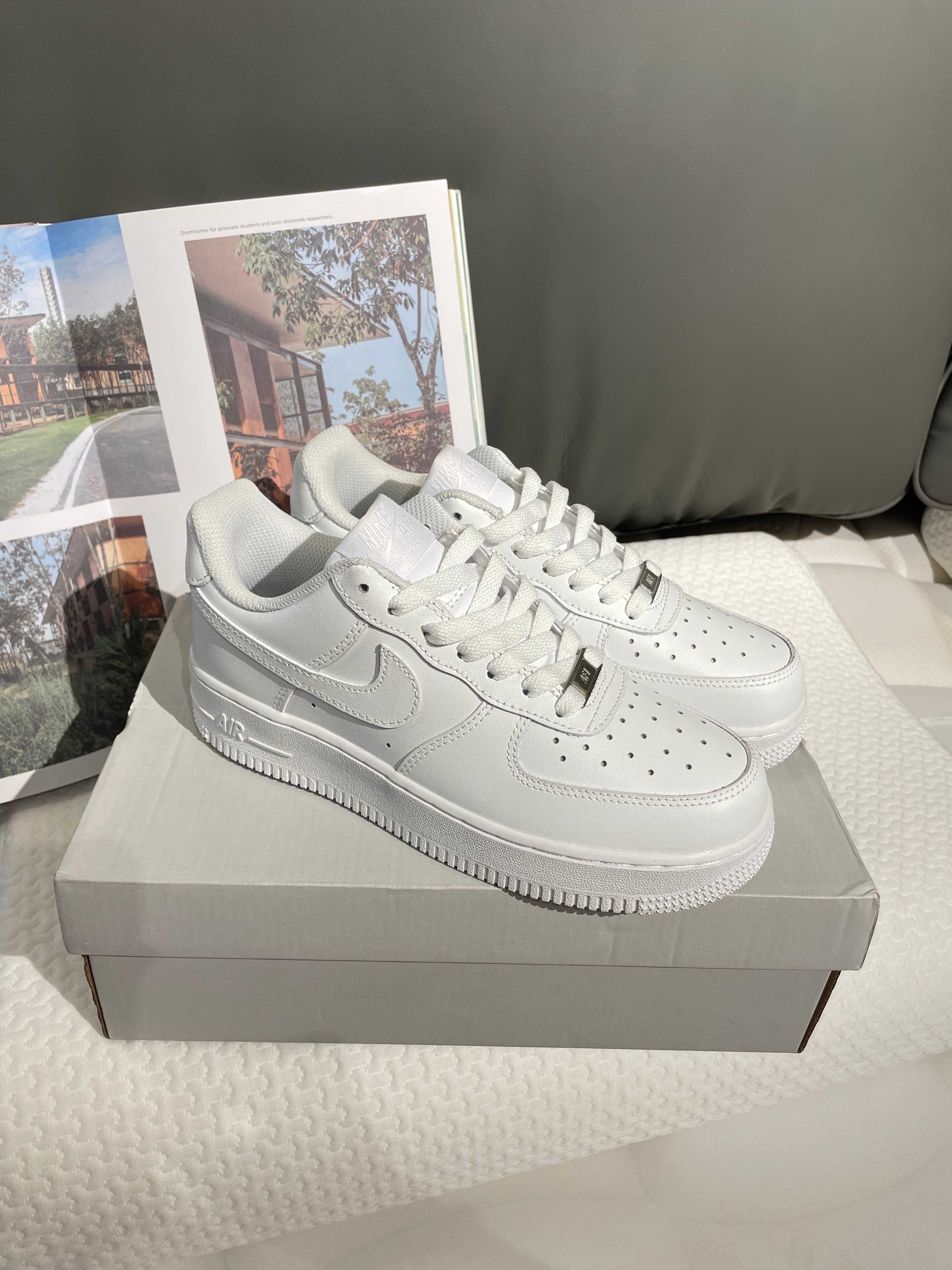 Nowe/Nike_AirForce1White "Oryglnał Trampki" R.42