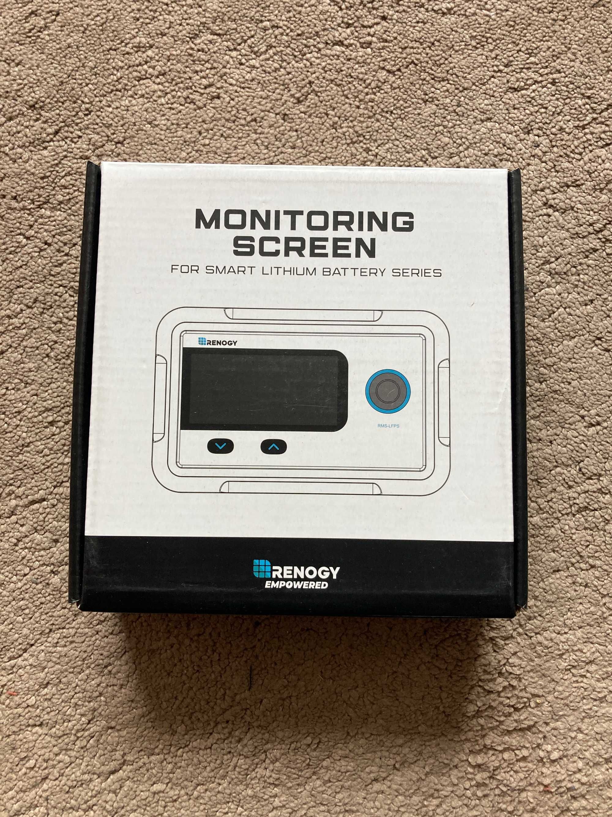 Wyświetlacz monitor Renogy dla Smart LiFePo4 Battery
