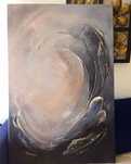 Pintura única, óleo sobre tela, quadros