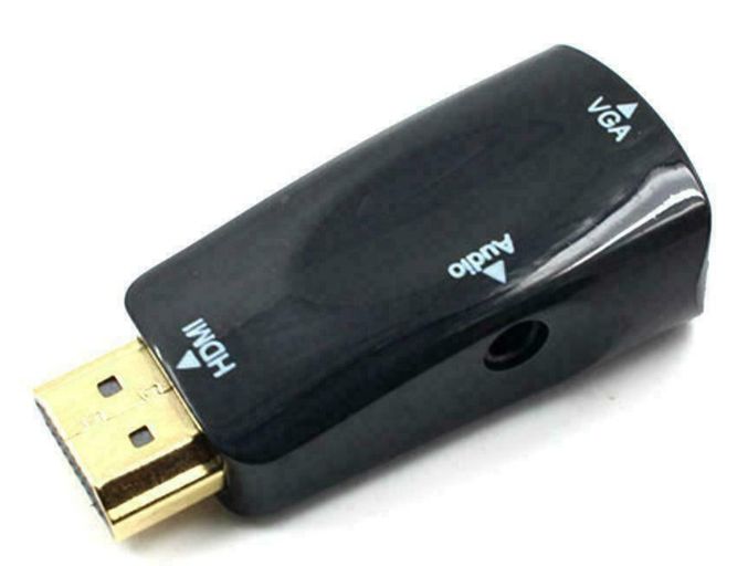 Conversor HDMI - VGA com áudio - Novo