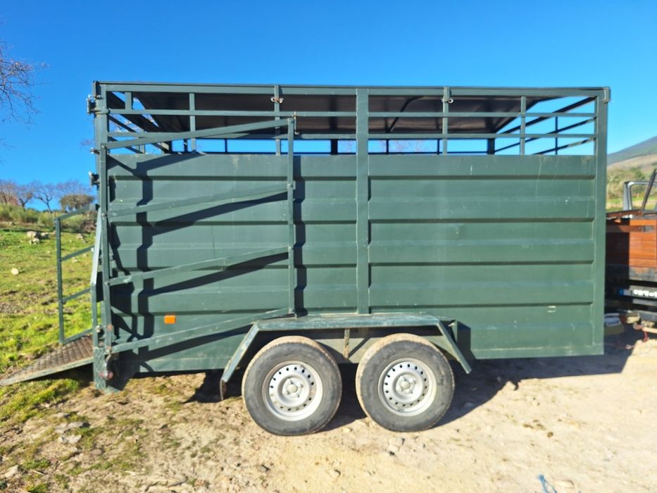 Reboque de animais vivos