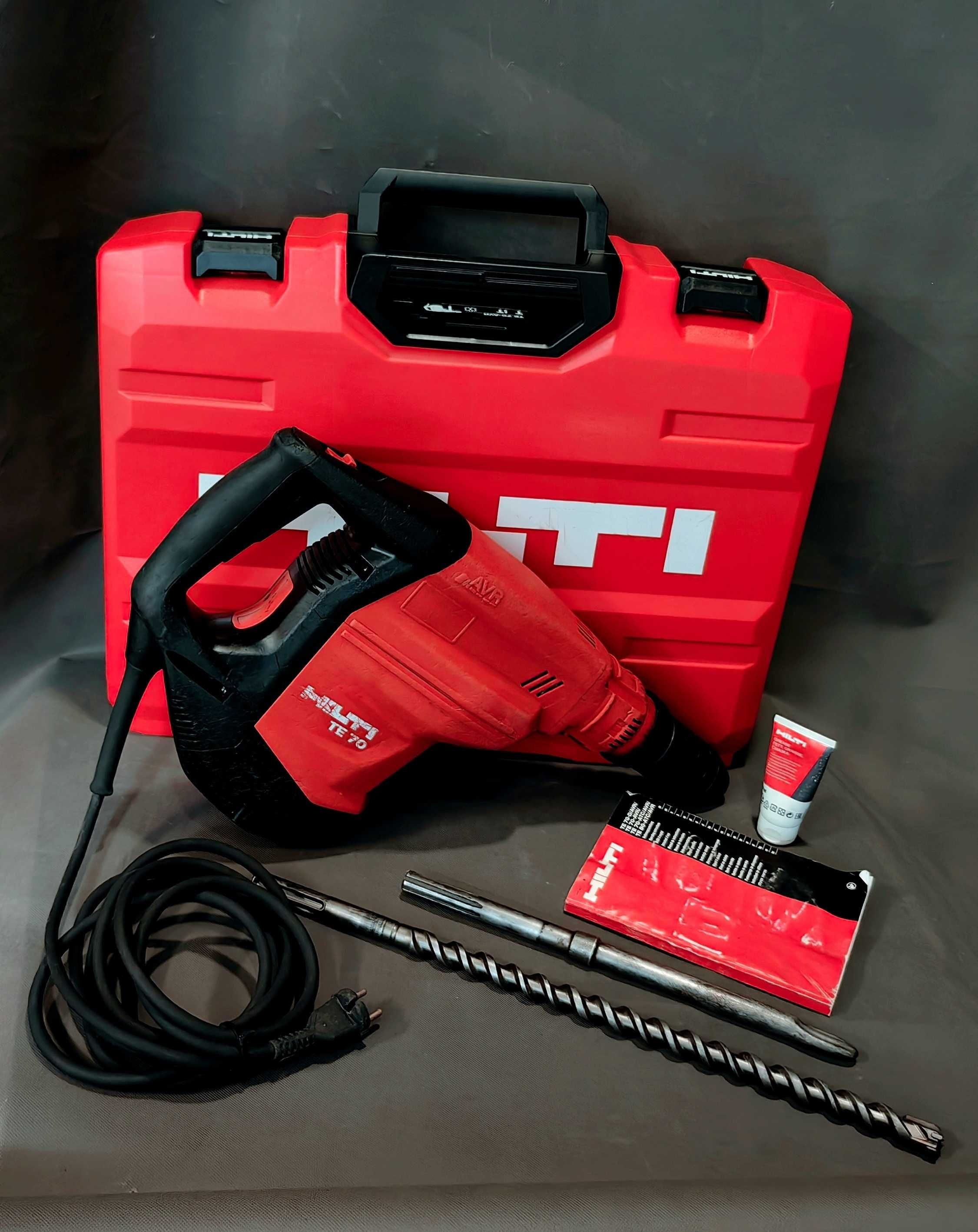 Młotowiertarka Hilti TE 70 AVR Młot 1800W 11.5J SDS MAX + Dłuta Zobacz