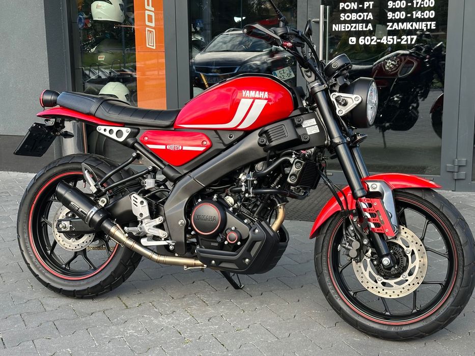 Yamaha XSR 125 z 2022r ABS , Tłumik SC , Rej.PL Gotowa do JAZDY Dostawa ! RATY