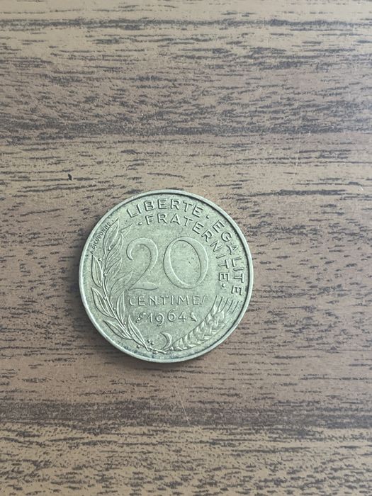 Moeda francesa 1964