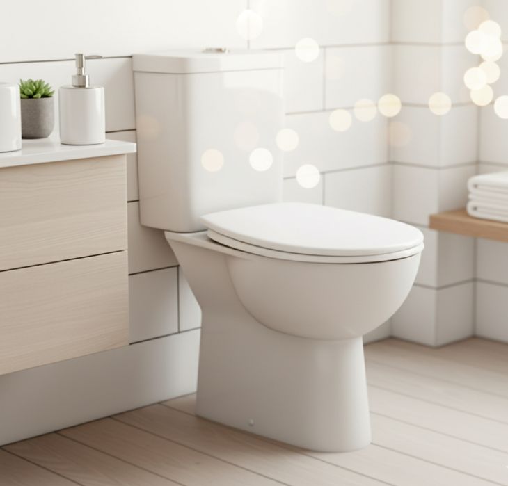 Twarda deska sedesowa wolnoopadająca uniwersalna klapa do WC