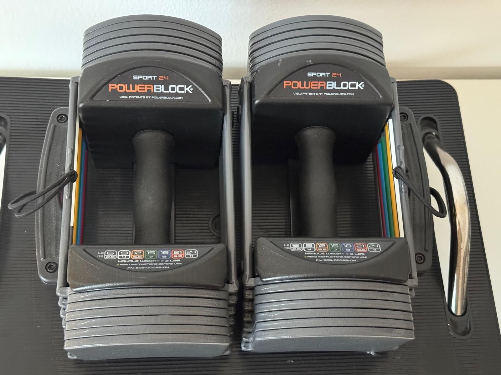 Pesos / Dumbbells Power Block