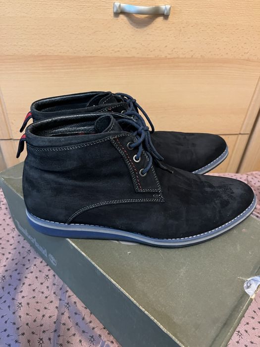 Мужские замшевые   ботинки Miguel Miratez