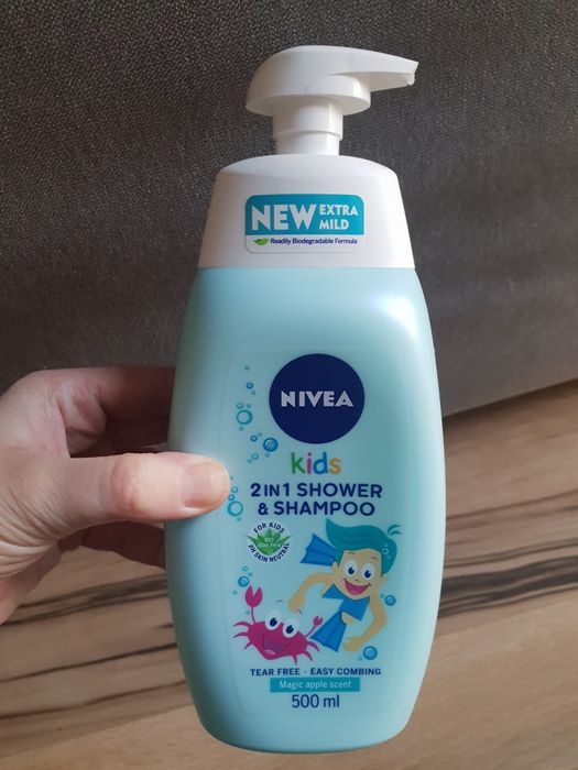 Nivea Baby Kids dla dzieci 2in1 żel pod prysznic szampon 500 ml