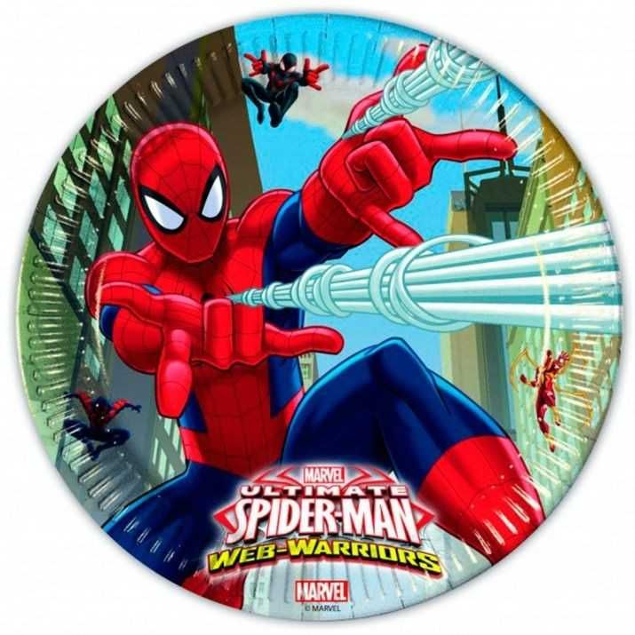 opłatek na tort SPIDERMAN 0,6