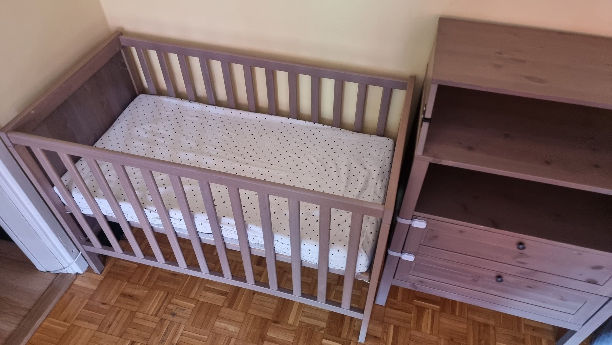 Łóżeczko Ikea Sundvik 60x120