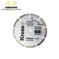 KRESS Disco Corte Diamante 115x1,6x9,5mm KA8381 | NOVOS