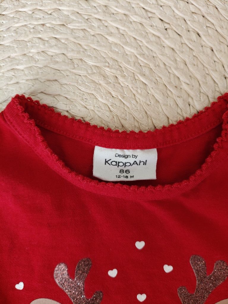 Sukienka świąteczna dla dziewczynki KappAhl 86