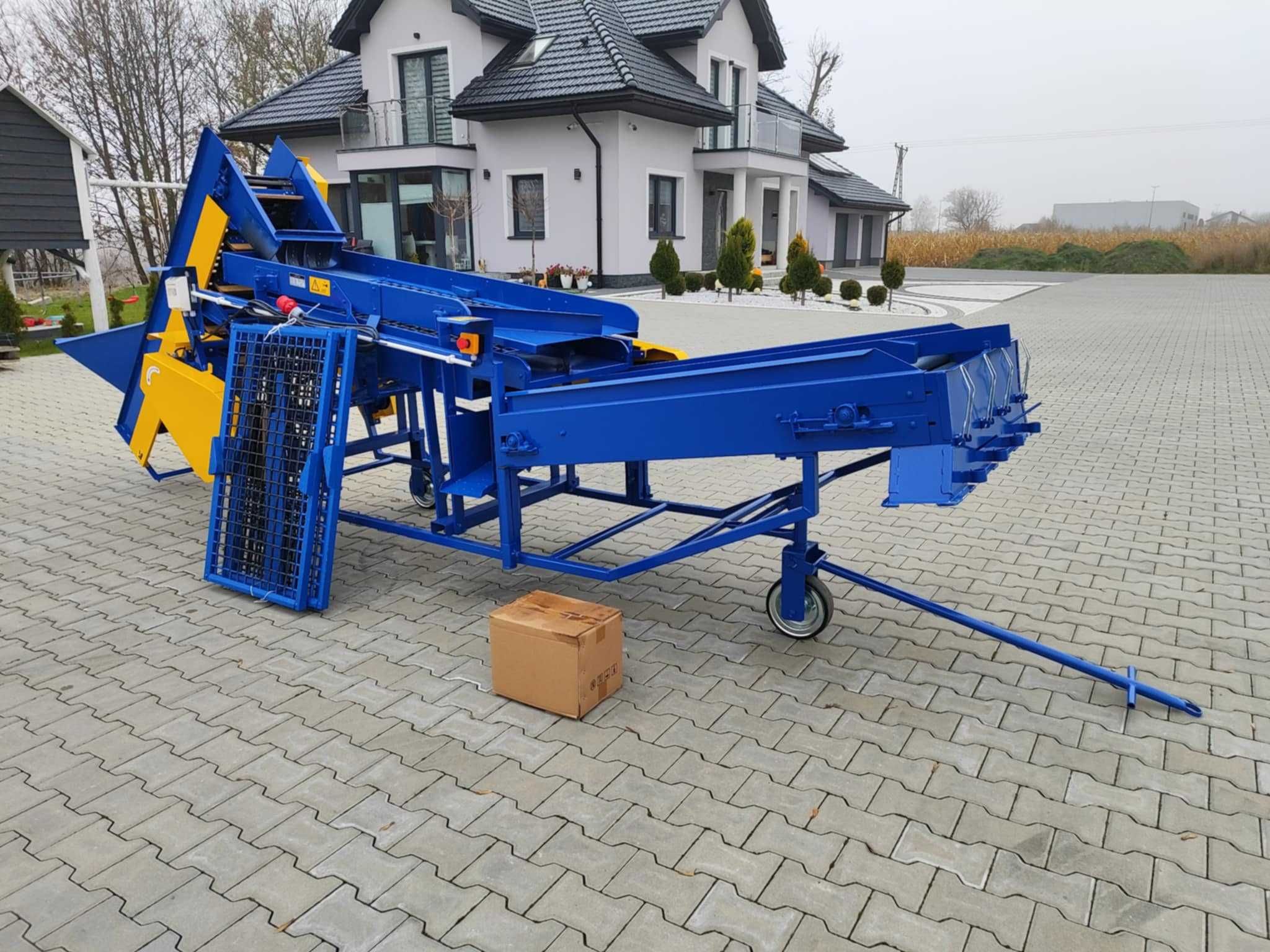 Sortownik do ziemniaków ROLMET M614/1 M614/2 stół na rolkach 2025